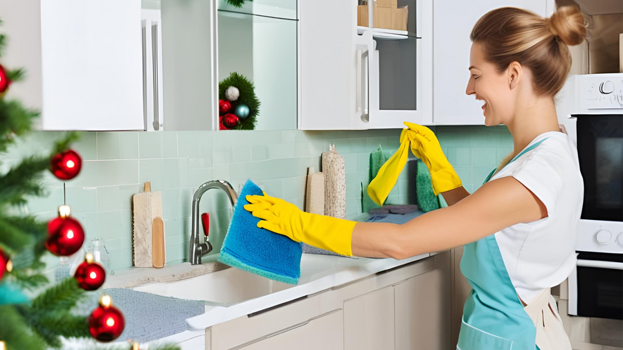 Deck the Halls with Boughs of Holl(ig)ness: Deep Cleaning Before Decorating