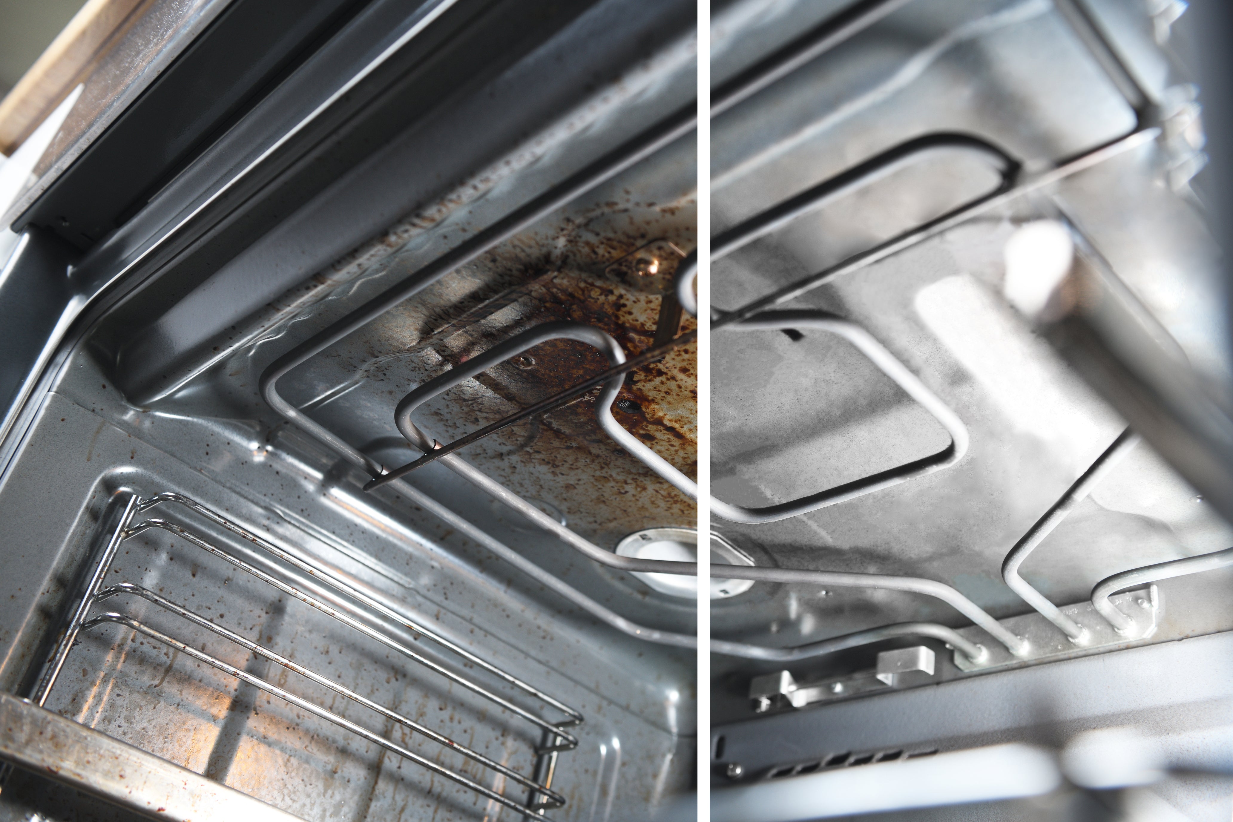 360° Oven Cleaning Power }}