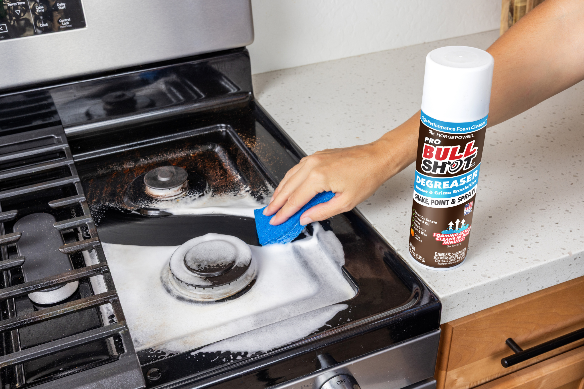 Sticky Stovetops Don't Stand a Chance! }}