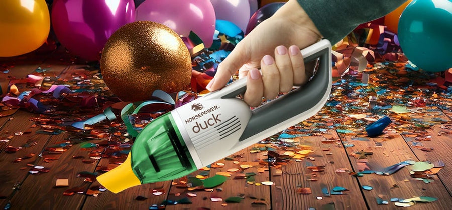 After You Ring in the New Year, Duck up the Mess!