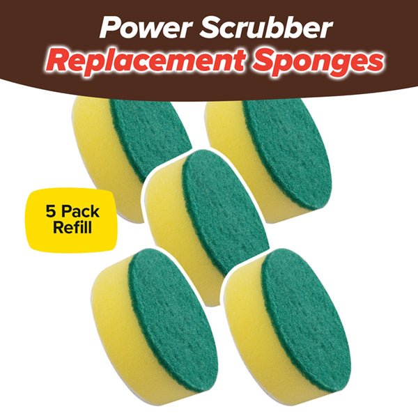 Additional Heavy-Duty Scouring Sponges - Value 5 Pack