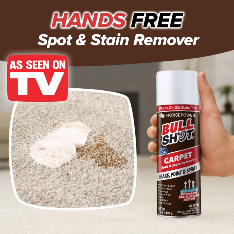 Bull Shot 3-Pack: BBQ, Carpet & Grease Removers